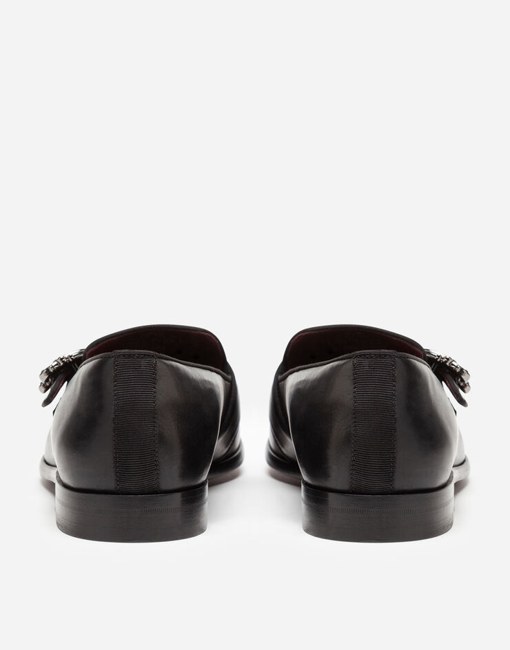 Dolce Gabbana Calfskin Loafers A50651a9t59 80024