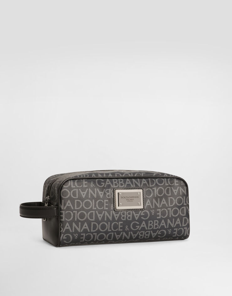 Dolce & Gabbana Necessaire aus beschichtetem Jacquard Mehrfarbig BT0989AJ705