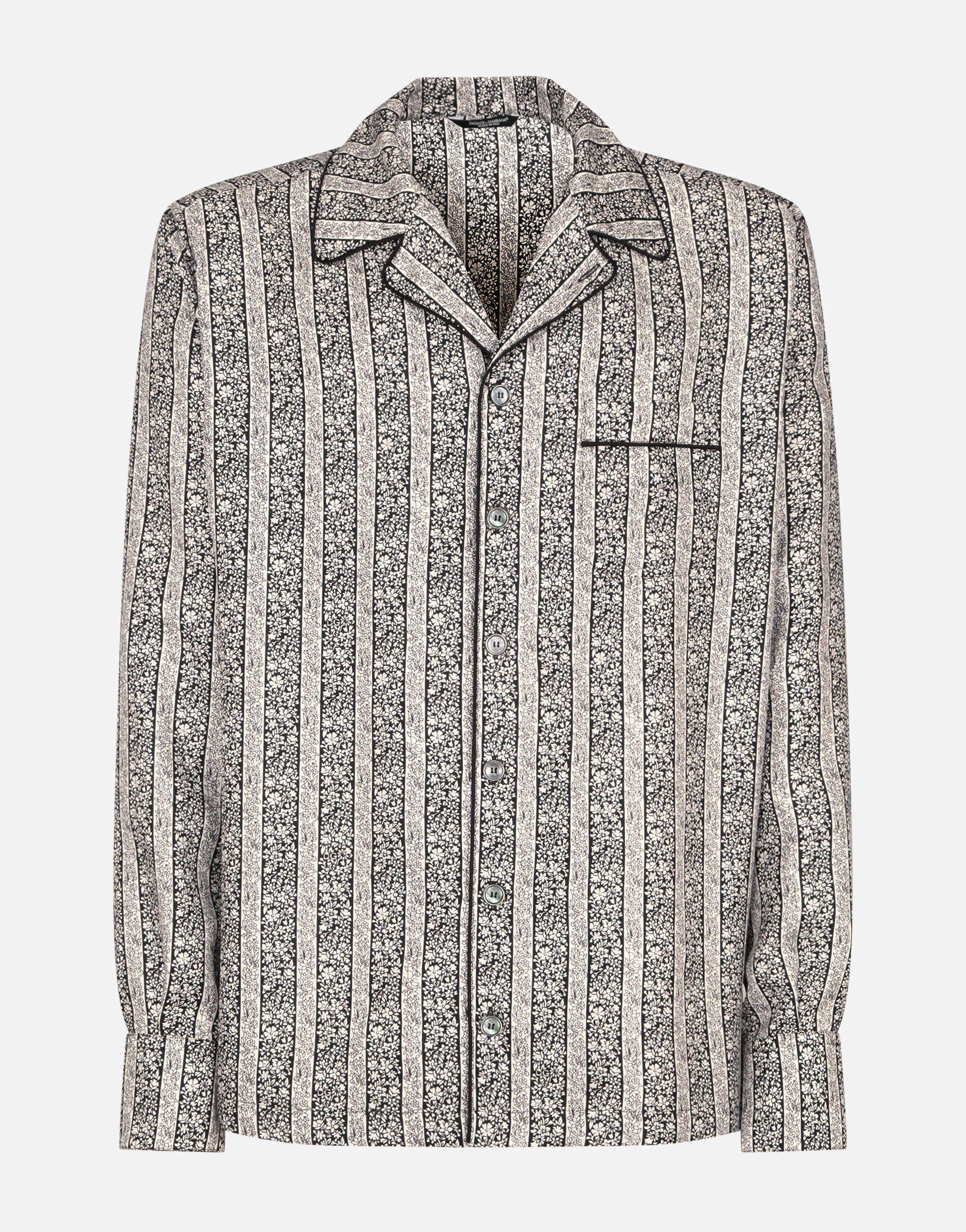 Chemise dolce sale gabbana homme fleur