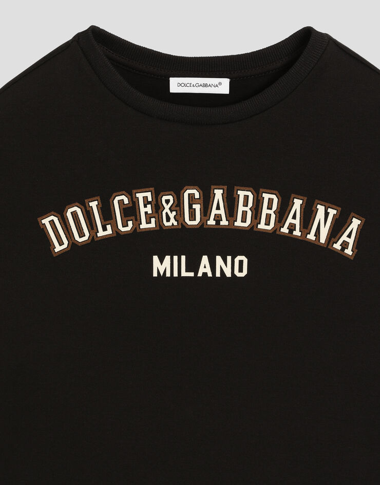 Dolce & Gabbana Leopard-print dress Multicolor L5JDAWG7PRY