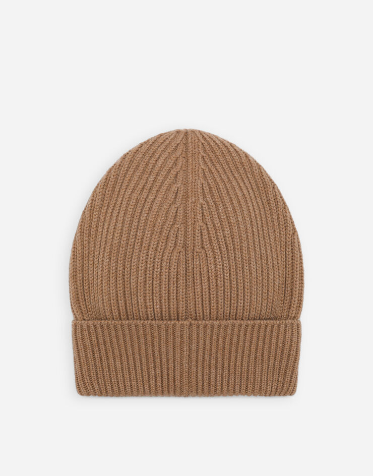 Dolce&Gabbana Cappello In Maglia Brown FXL68TJFMU9