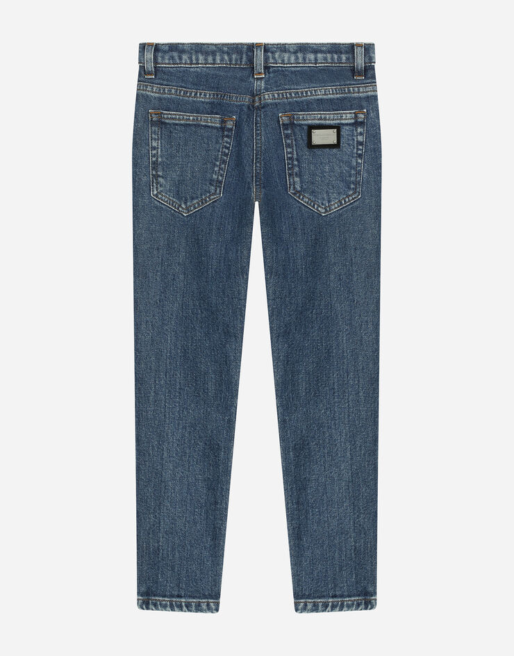 Dolce & Gabbana Stretch denim jeans Azul L52F76LDC27