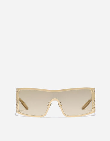 Dolce & Gabbana Statement Sunglasses Havana on  carretto print VG4491VP713