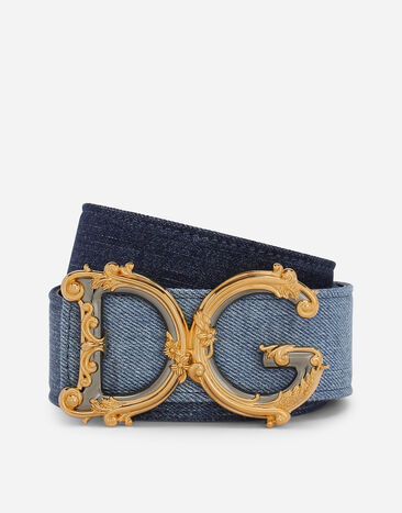 Dolce & Gabbana Cinturón DG Girls Imprima FB389AGDCM4