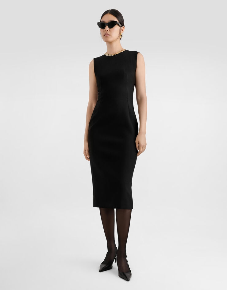 Dolce & Gabbana 羊毛连衣裙 黑 F6GASTGDCSX