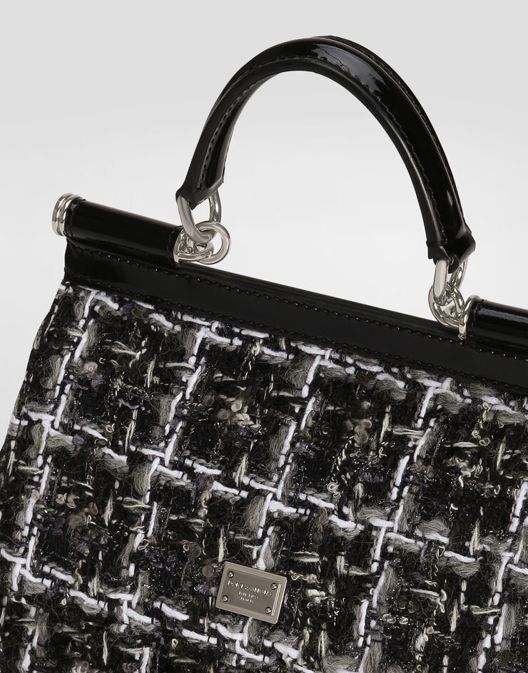 Dolce & Gabbana Bolso de mano Sicily mediano Negro BB6003B6M32