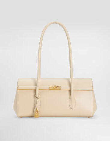 Dolce & Gabbana Marlene handbag in palmellato calfskin White BB7927A3G19