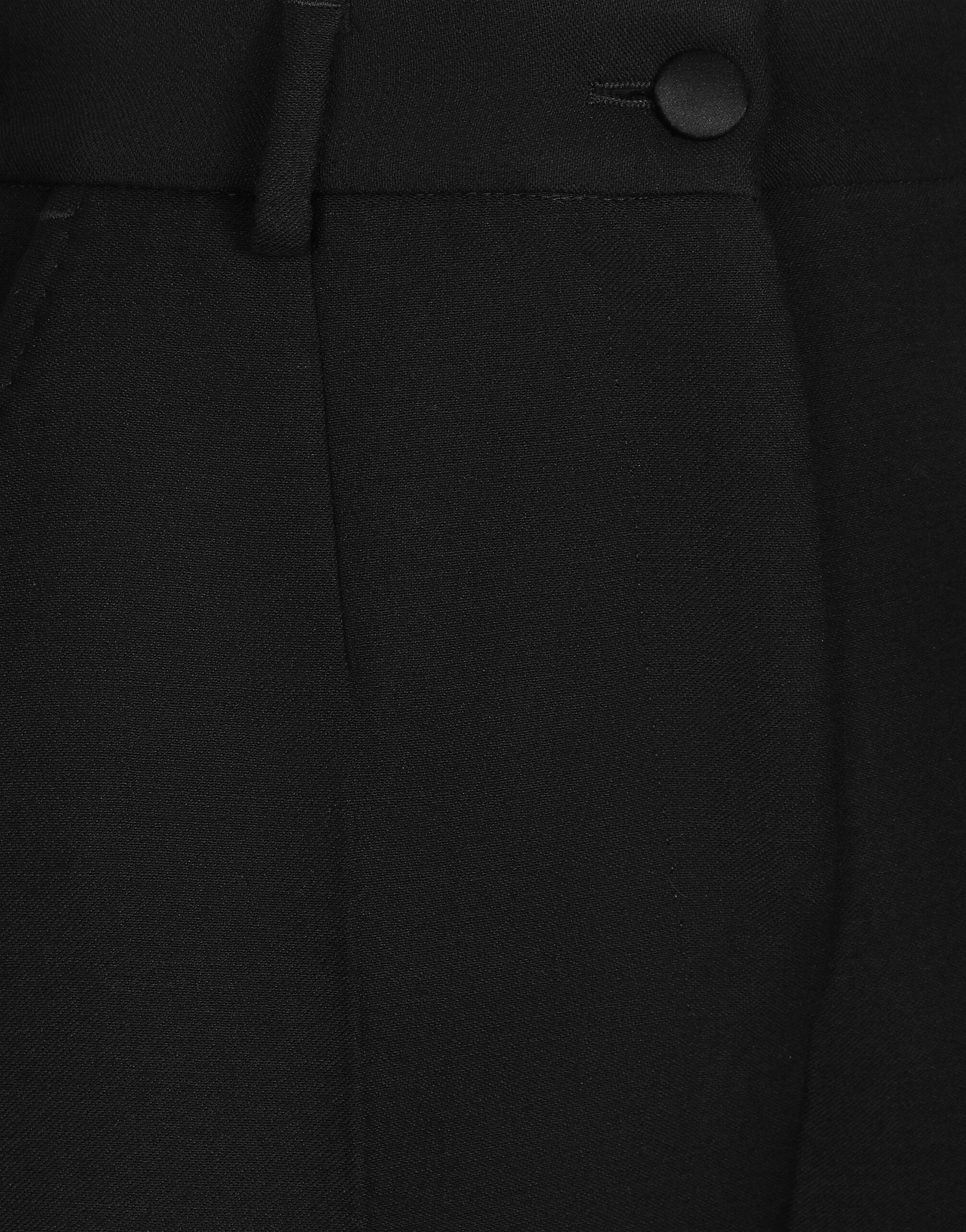 【送料&関税込】Dolce & Gabbana Wool Gabardine Trousers DOLCE&GABBANA Pleated wool-blend gabardine straight-leg