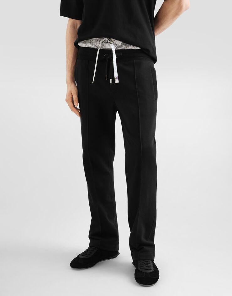 Dolce & Gabbana Jersey jogging trousers Black GP0M5TG7Q2O