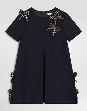 Dolce & Gabbana Kleid aus wollcrêpe  L54DU6HU2CB