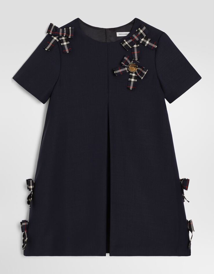 Dolce & Gabbana Kleid aus wollcrêpe Dolce & Gabbana Kleid aus wollcrêpe L54DU6HU2CB