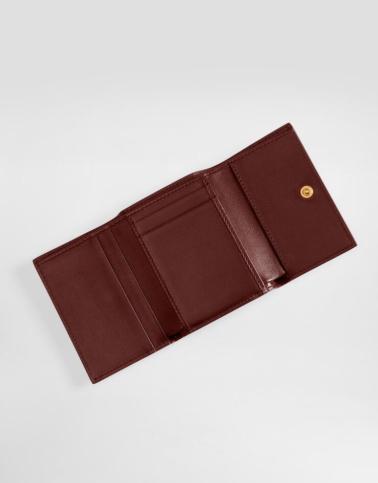Dolce & Gabbana Plongé calfskin wallet Dolce & Gabbana Plongé calfskin wallet Bordeaux BI0770A9S25