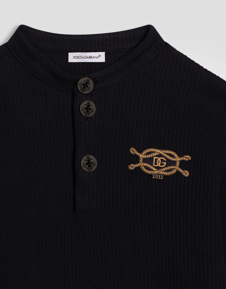 Dolce & Gabbana Cotton serafino Blue L4JTKQHU7X9