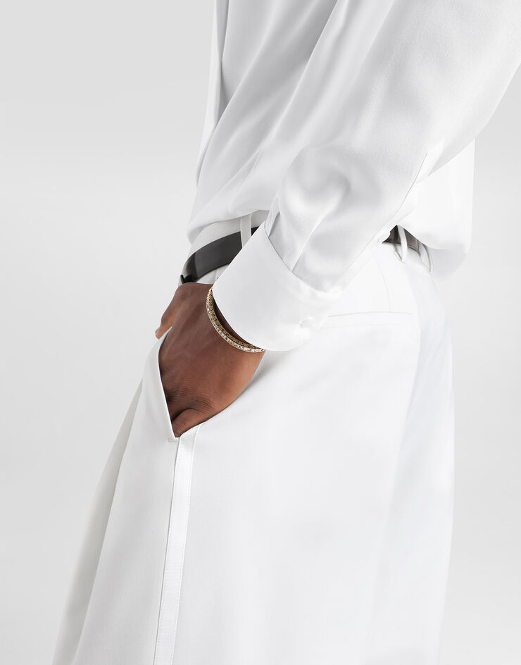 Dolce & Gabbana Micro-rib trousers Dolce & Gabbana Micro-rib trousers GP25UTFUBG3