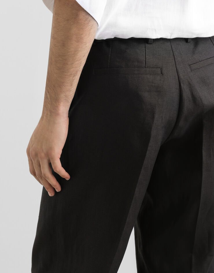 Dolce & Gabbana Linen fabric pants  GP114TFU4MC