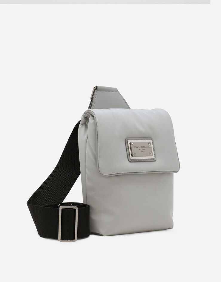 Dolce&Gabbana Поясная сумка из нейлона серый BM2278AP549