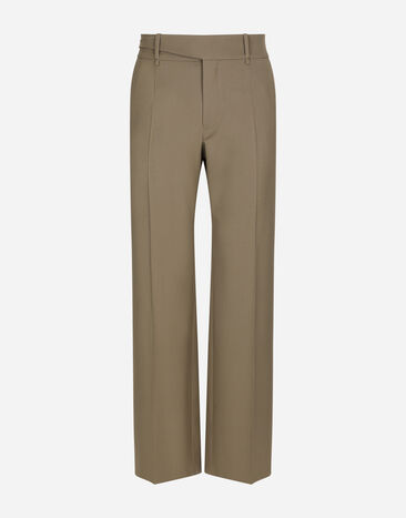 Dolce & Gabbana Tailored two-way stretch twill pants Print GVCRATHI1QB