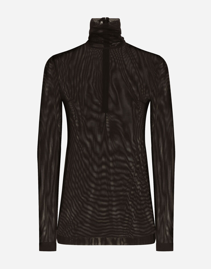 Dolce & Gabbana TOP Schwarz F759LTFLRC2