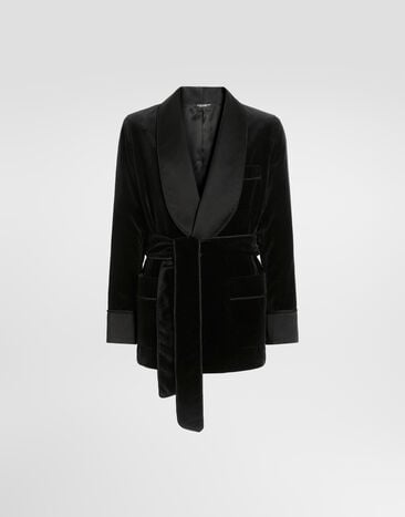 Dolce & Gabbana Velvet sicilia light jacket Dolce & Gabbana Velvet sicilia light jacket G2VG0TGK446