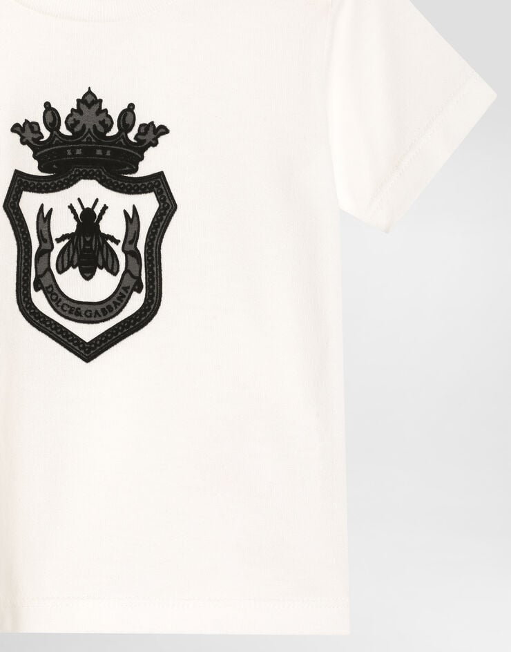 Dolce & Gabbana Jersey t-shirt with print White L1JT7WG7PMJ