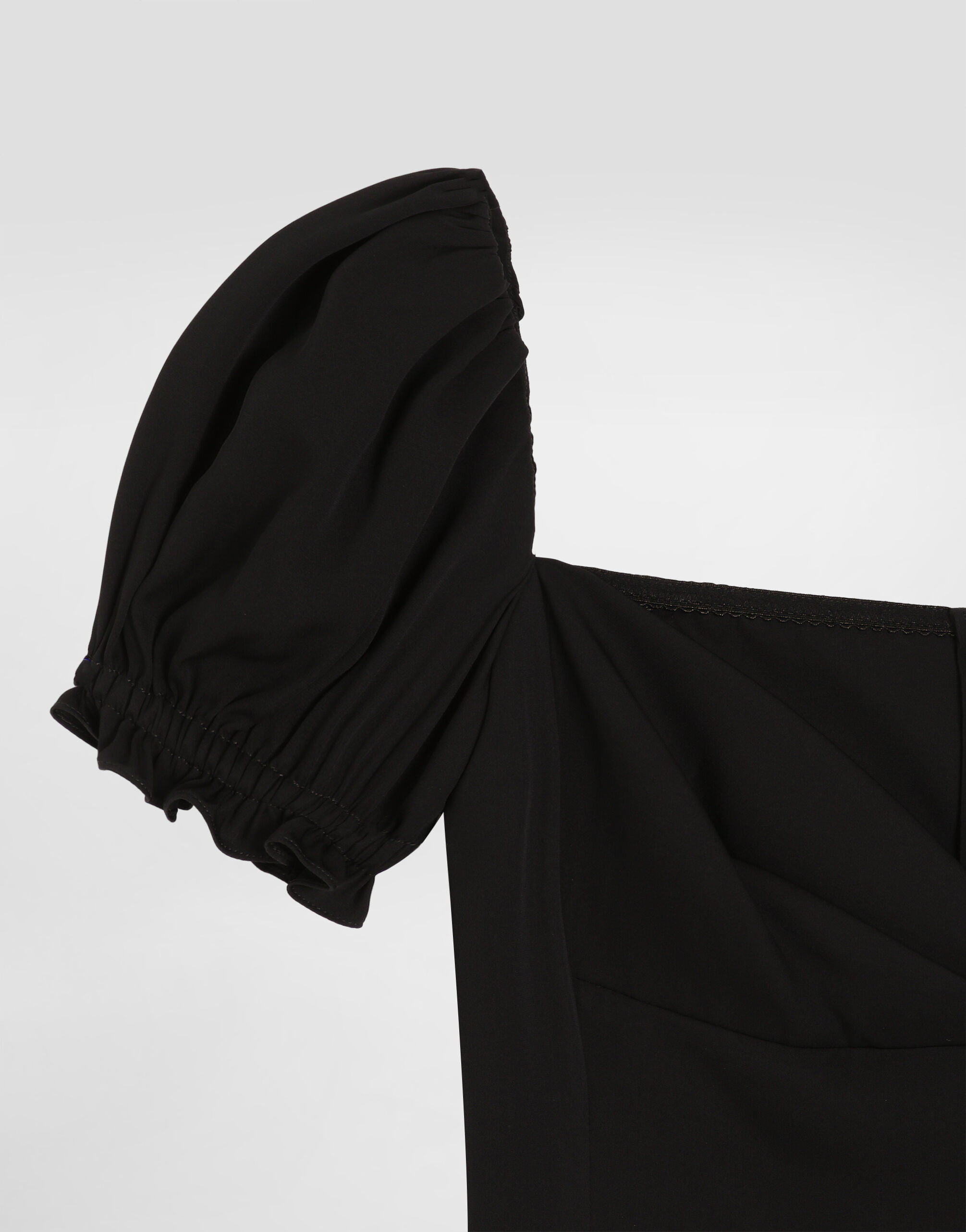 Stretch charmeuse dress - thumbnail 3