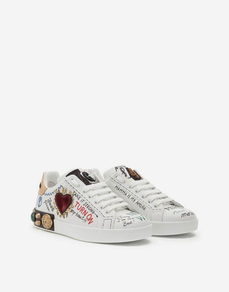 Dolce & Gabbana SNEAKER PELLE Multicolore CS1539AH029