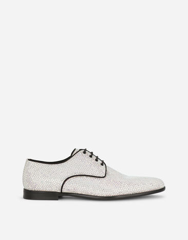Dolce & Gabbana Derby de termostrass Plateado A10705AQ831