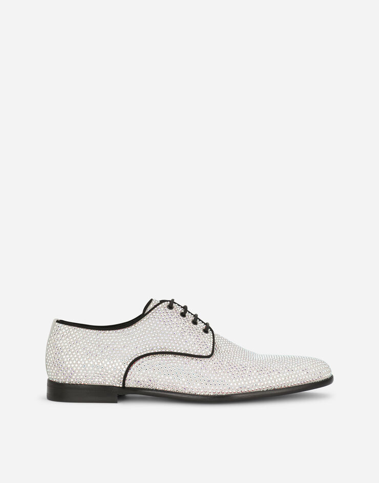 Dolce & Gabbana Derby de termostrass Plateado A10705AQ831