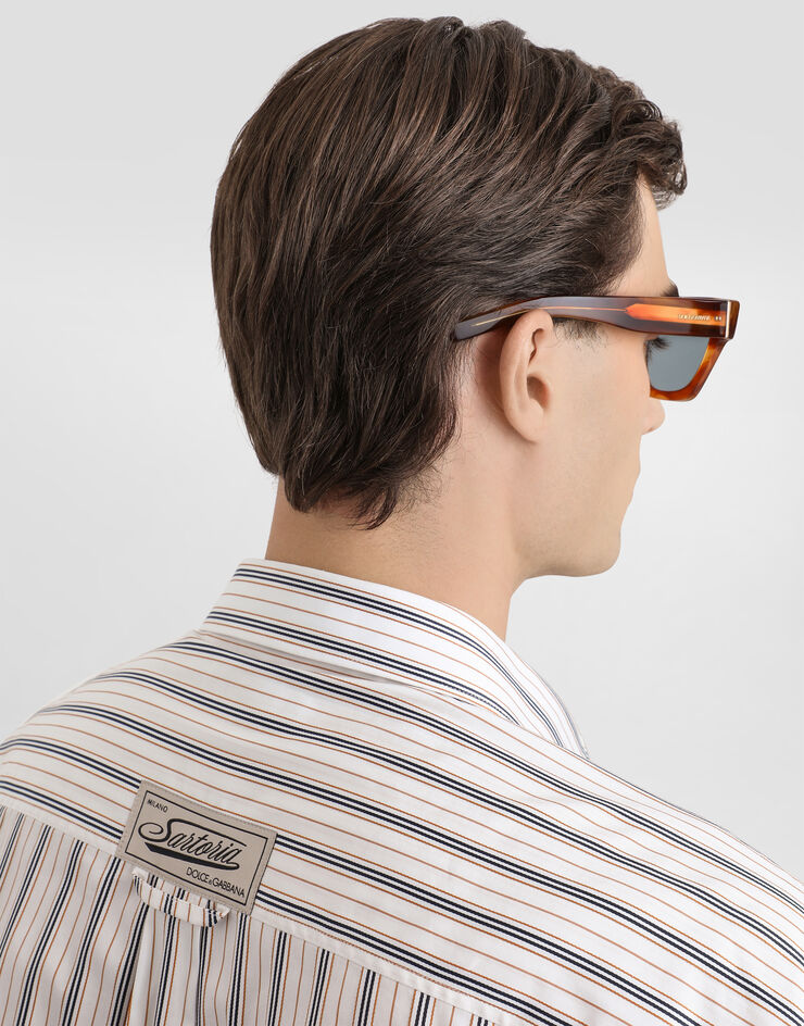 Dolce & Gabbana Striped martini shirt Multicolor G5OC8TFR51H