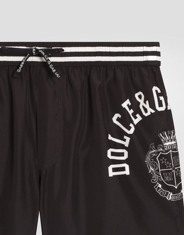 Dolce & Gabbana Medium nylon swim shorts Multicolor L4J850ON0CT