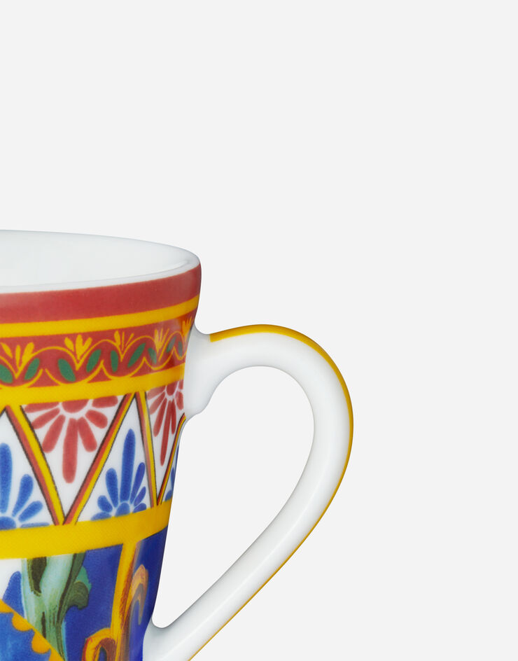 Dolce & Gabbana Mug aus Porzellan Mehrfarbig TC0096TCA24