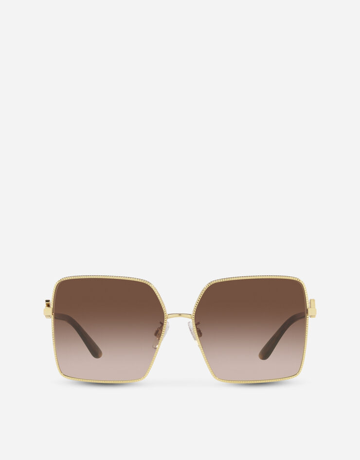 Dolce & Gabbana Gros grain sunglasses Dorado VG2279VM213