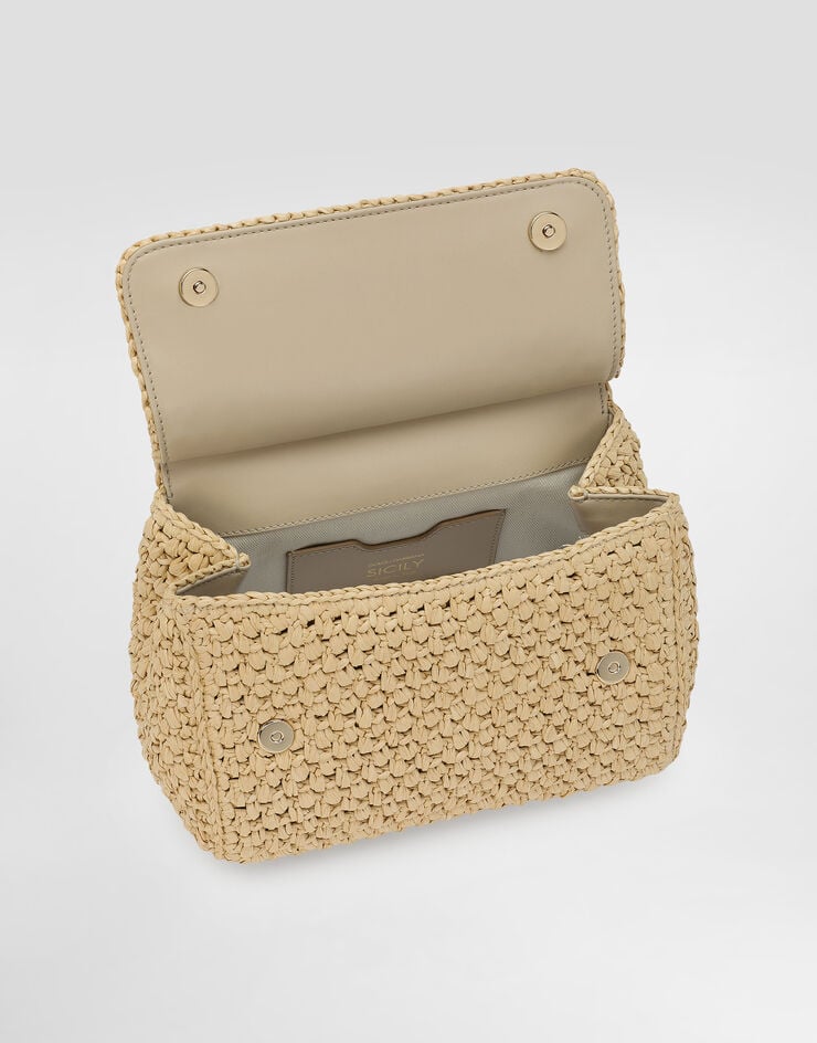 Dolce & Gabbana Henkeltasche Sicily mittelgroß Neutral BB6003A2Y84
