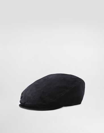 Dolce & Gabbana Velvet flat cap Black GH587AFUVJF