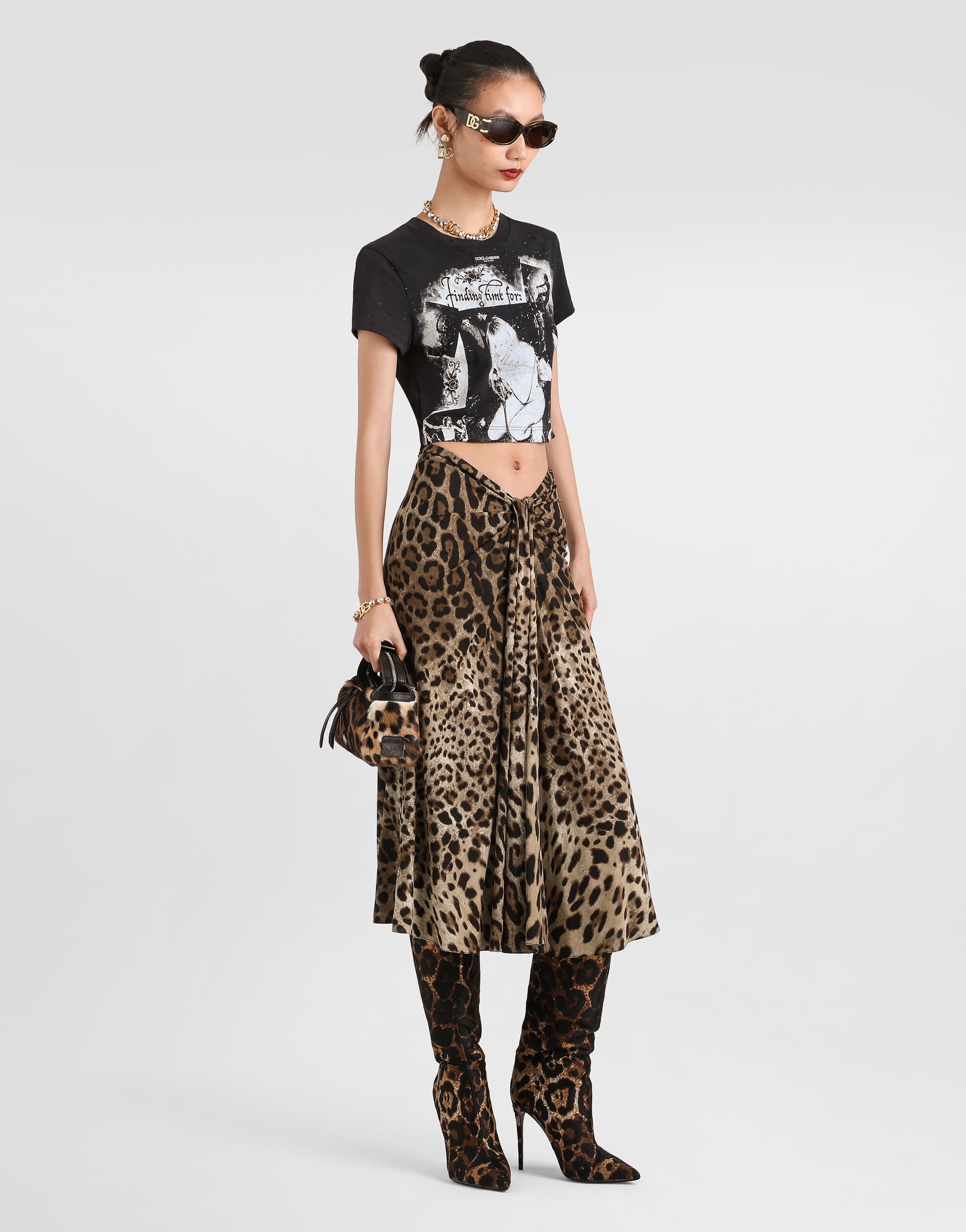 Multicolorのウィメンズ Jersey t-shirt | Dolce&Gabbana®
