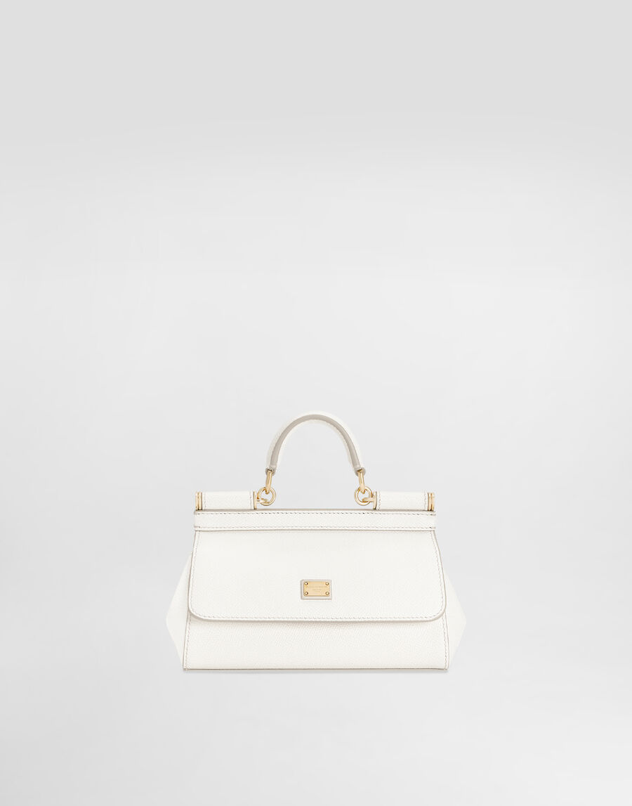 Mini Sicily handbag in dauphine calfskin