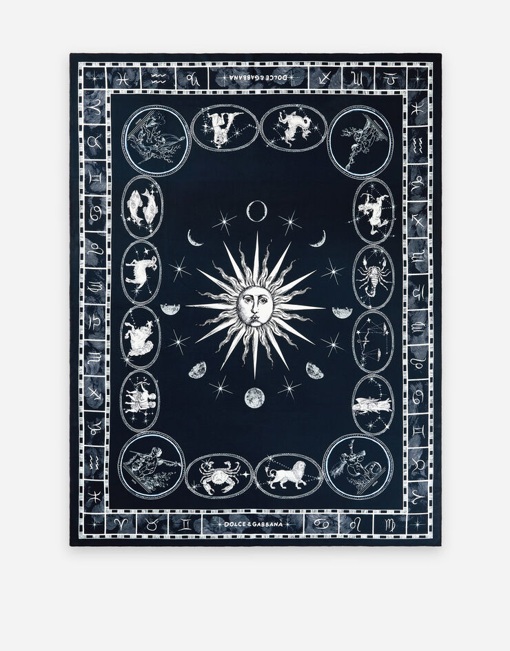 Dolce & Gabbana Silk Blanket Doubled with Wool Dolce & Gabbana Silk Blanket Doubled with Wool Multicolor TCE012TCA00