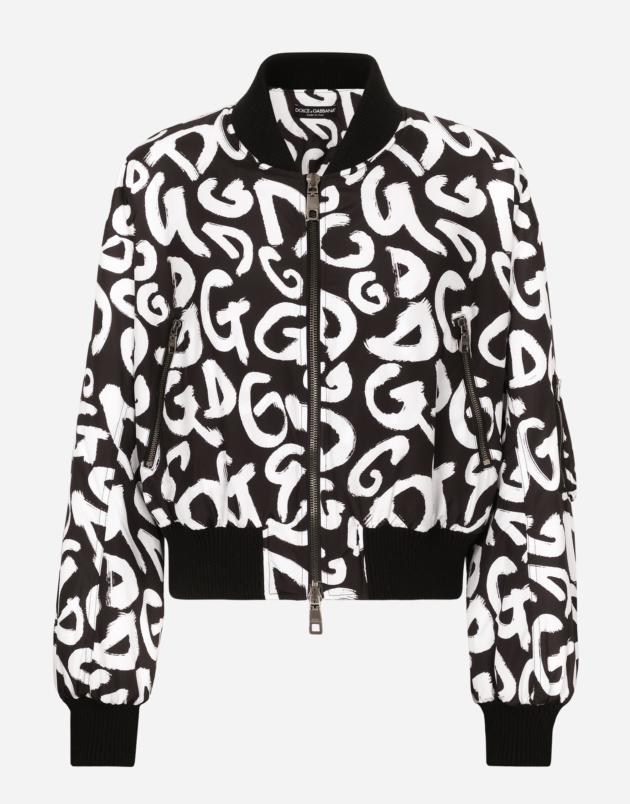 Dolce & Gabbana Nylon jacket Multicolor FXM38TJCVP3