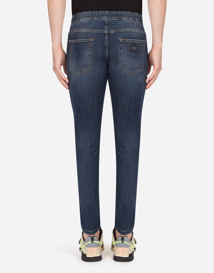 Dolce & Gabbana Stretch jogging jeans BLAU GW03LDG8CB9