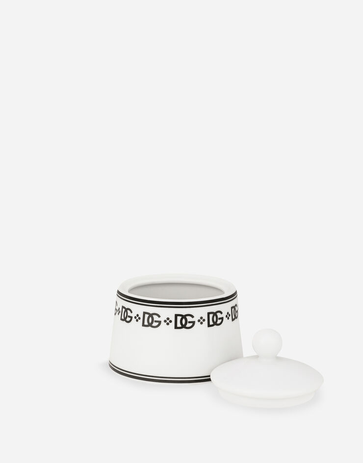 Dolce & Gabbana Porcelain Sugar Bowl Multicolor TC0142TCALH