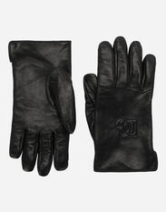 Dolce & Gabbana Nappa leather gloves Green GH874ZFUFJU