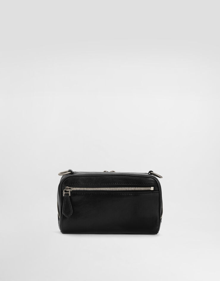 Dolce & Gabbana Lock tempesta calfskin crossbody bag Dolce & Gabbana Lock tempesta calfskin crossbody bag Black BM2446AU994