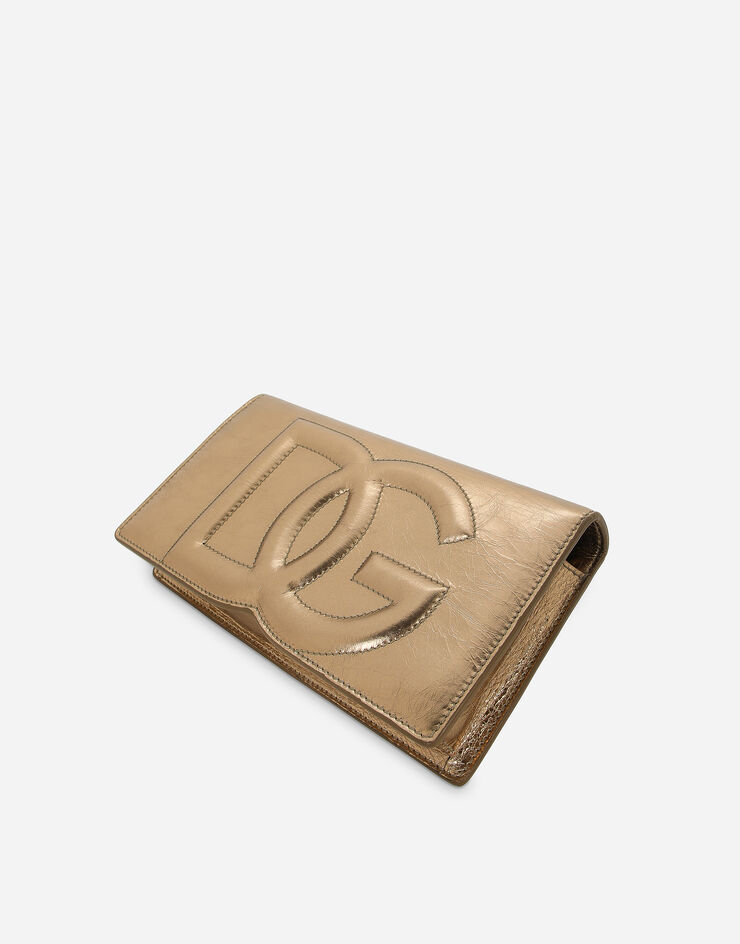 Dolce&Gabbana DG Logo 手机袋 金 BI3279AO855