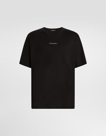 Dolce & Gabbana 티셔츠 코튼 소재 브라운 G8PN9ZG7P0C