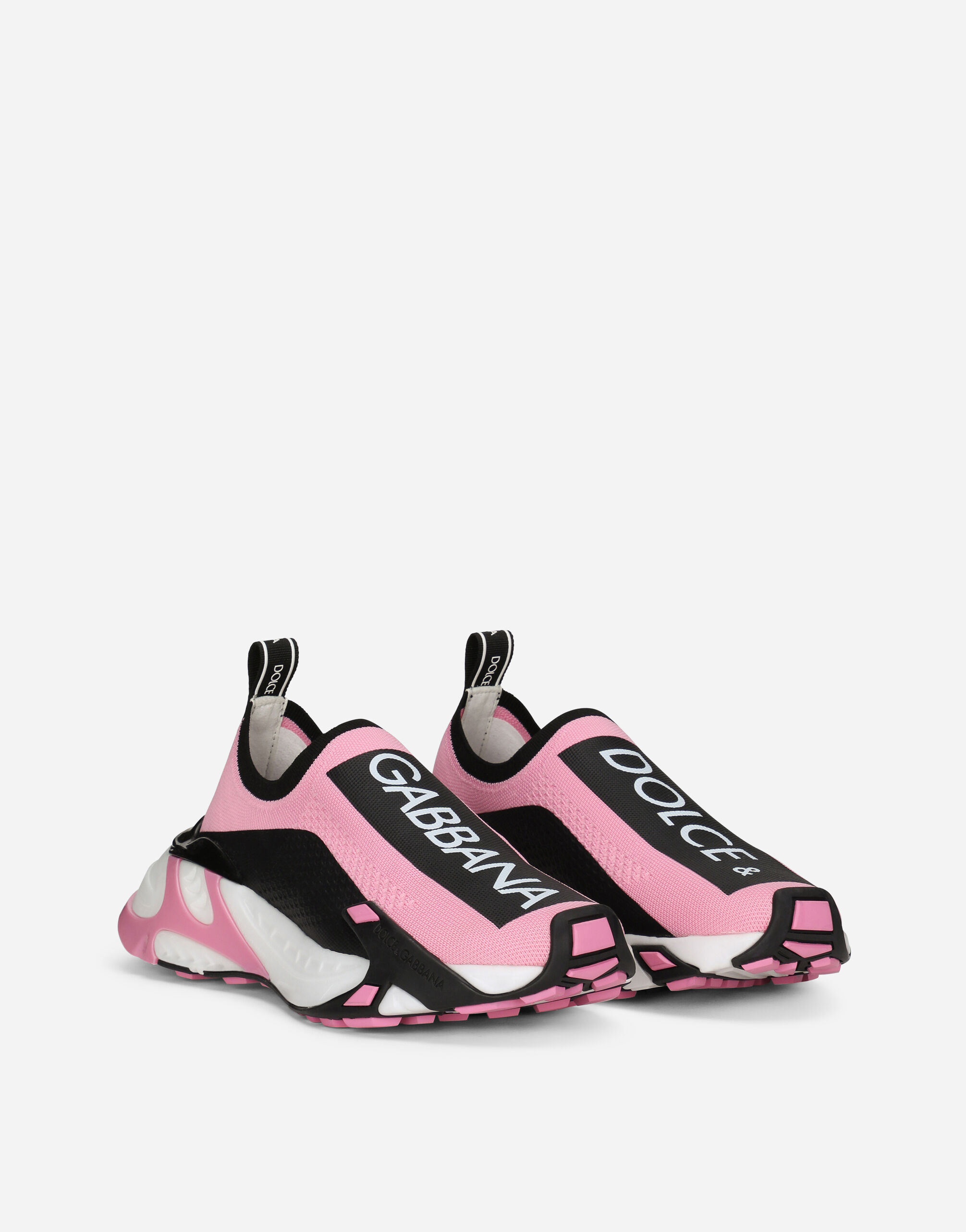 Stretch mesh Fast sneakers in Multicolor for Women Dolce Gabbana US