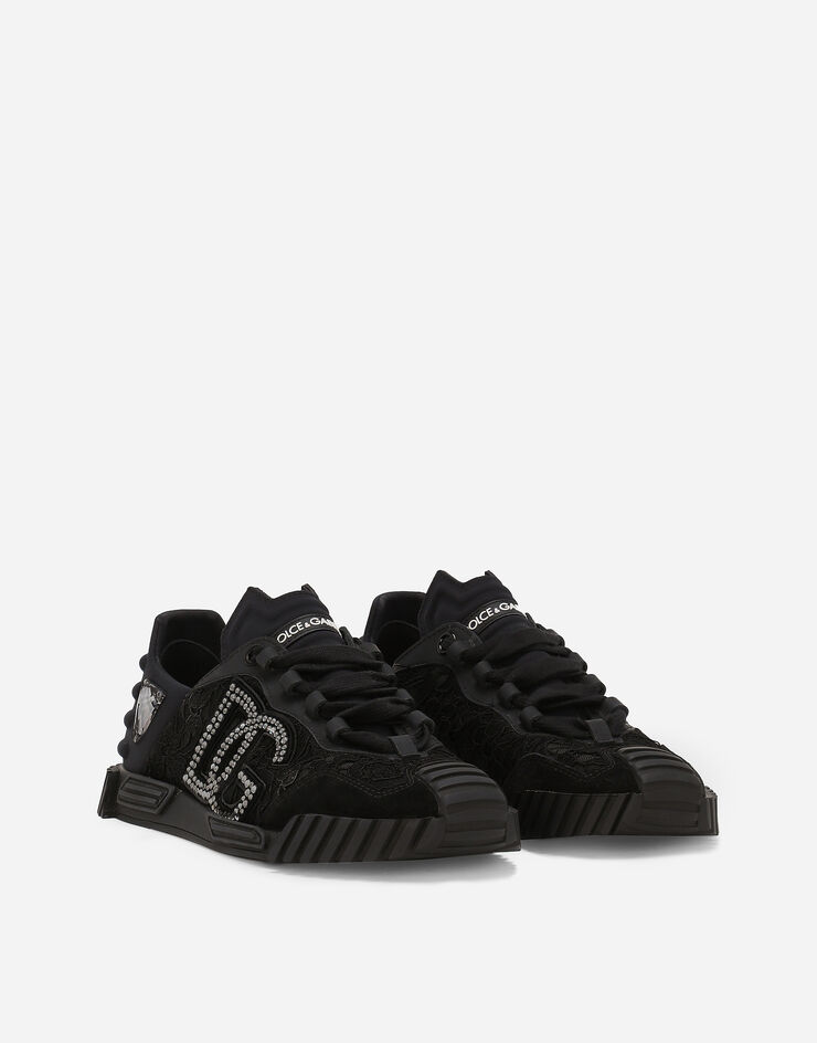Dolce & Gabbana NS1 蕾丝运动鞋 黑 CK2284A5211
