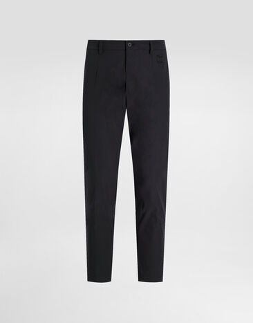 Dolce & Gabbana Nylon canvas trousers Black GW13ETFUUDD