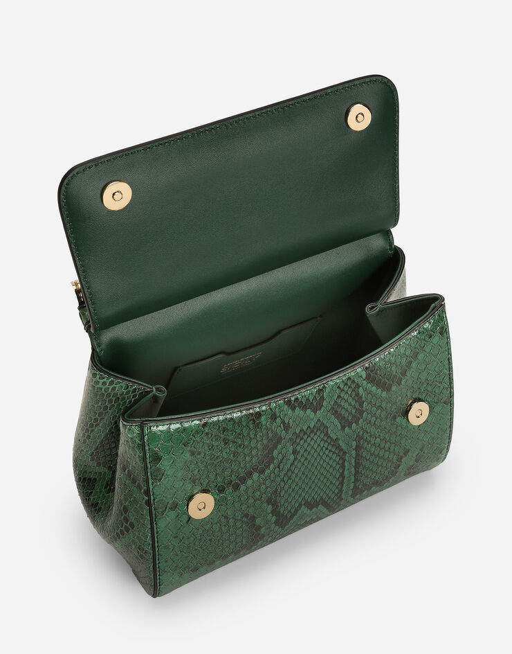 Dolce & Gabbana Henkeltasche Sicily mittelgroß Green BB6003A2111