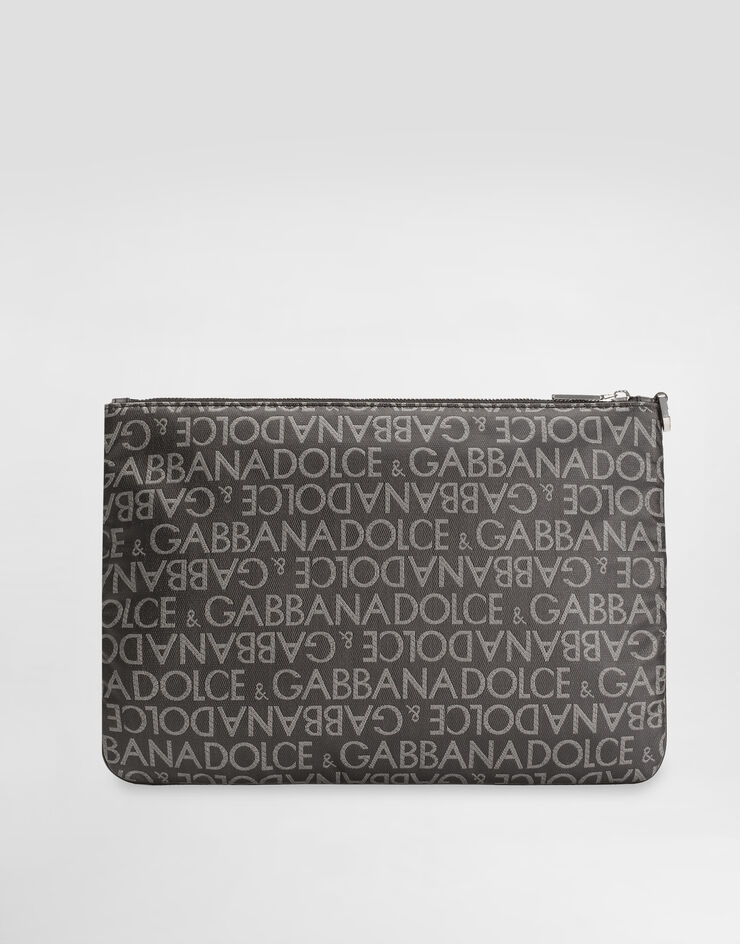 Dolce & Gabbana Coated jacquard clutch Print BP3294AJ705