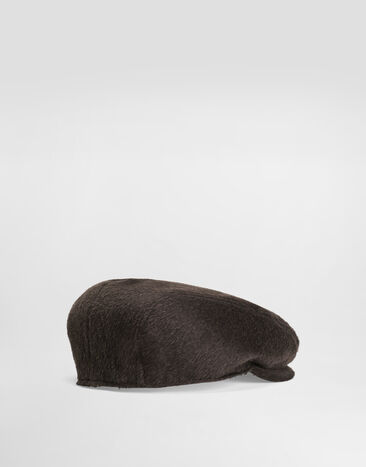 Dolce & Gabbana Wool and llama flat cap Brown GH587AFU2PX
